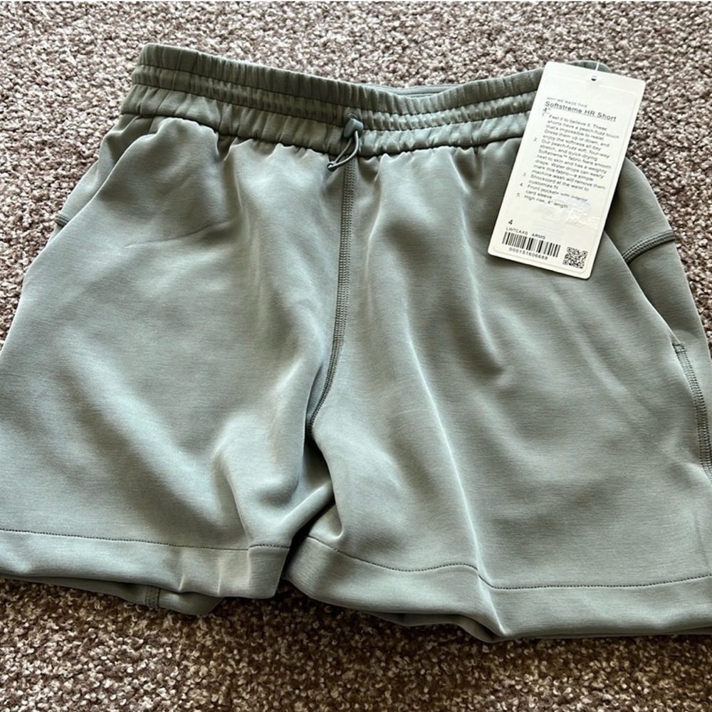 lululemon athletica Gray Athletic Shorts